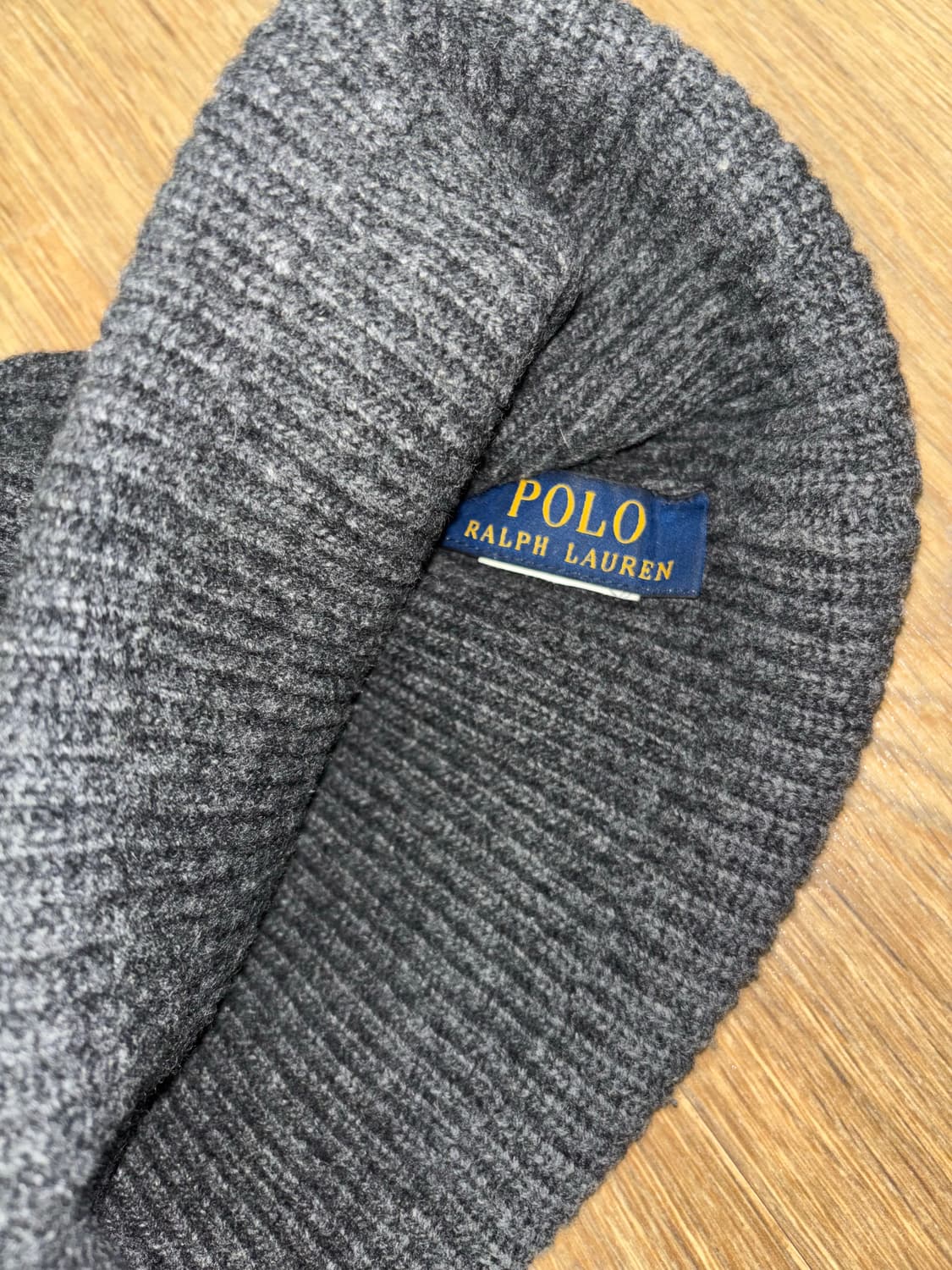 폴로 랄프로렌 비니 챠콜 상품이미지3