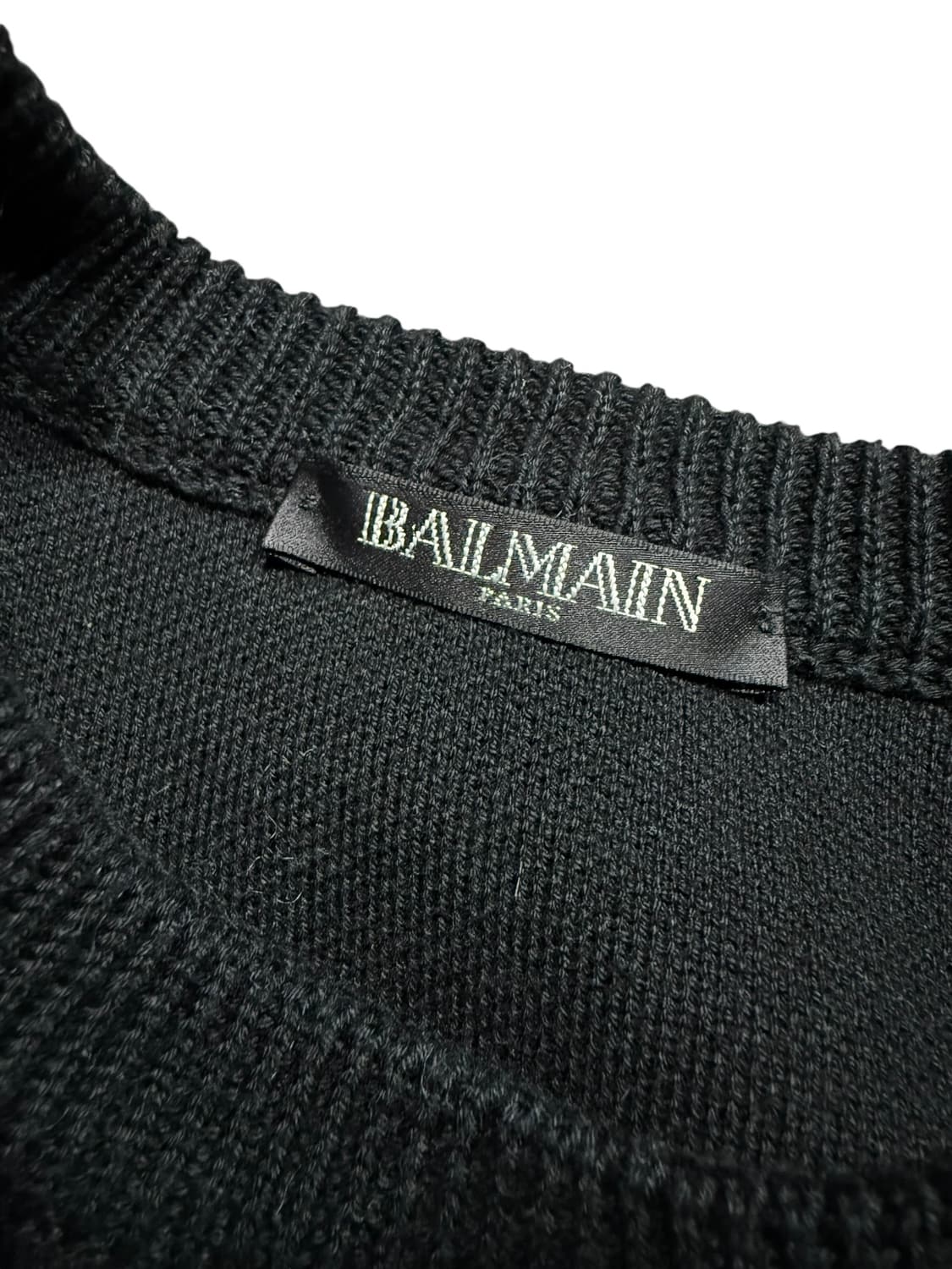 Balmain 발망 체인 디테일 니트 상품이미지3