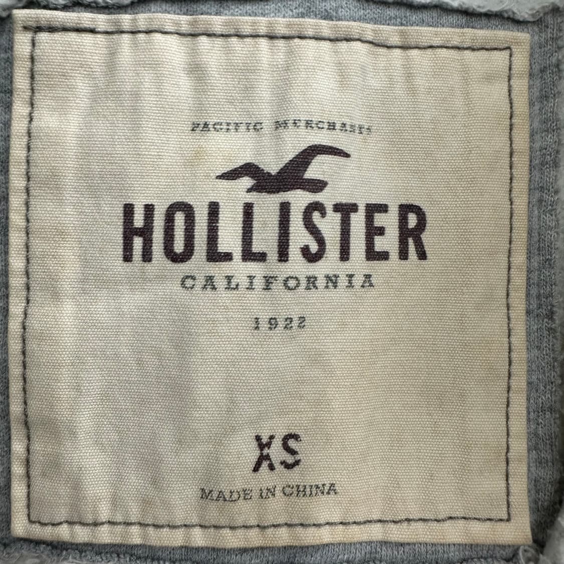 85 홀리스터 y2k 여자 딱붙핏 후드집업 상품이미지3