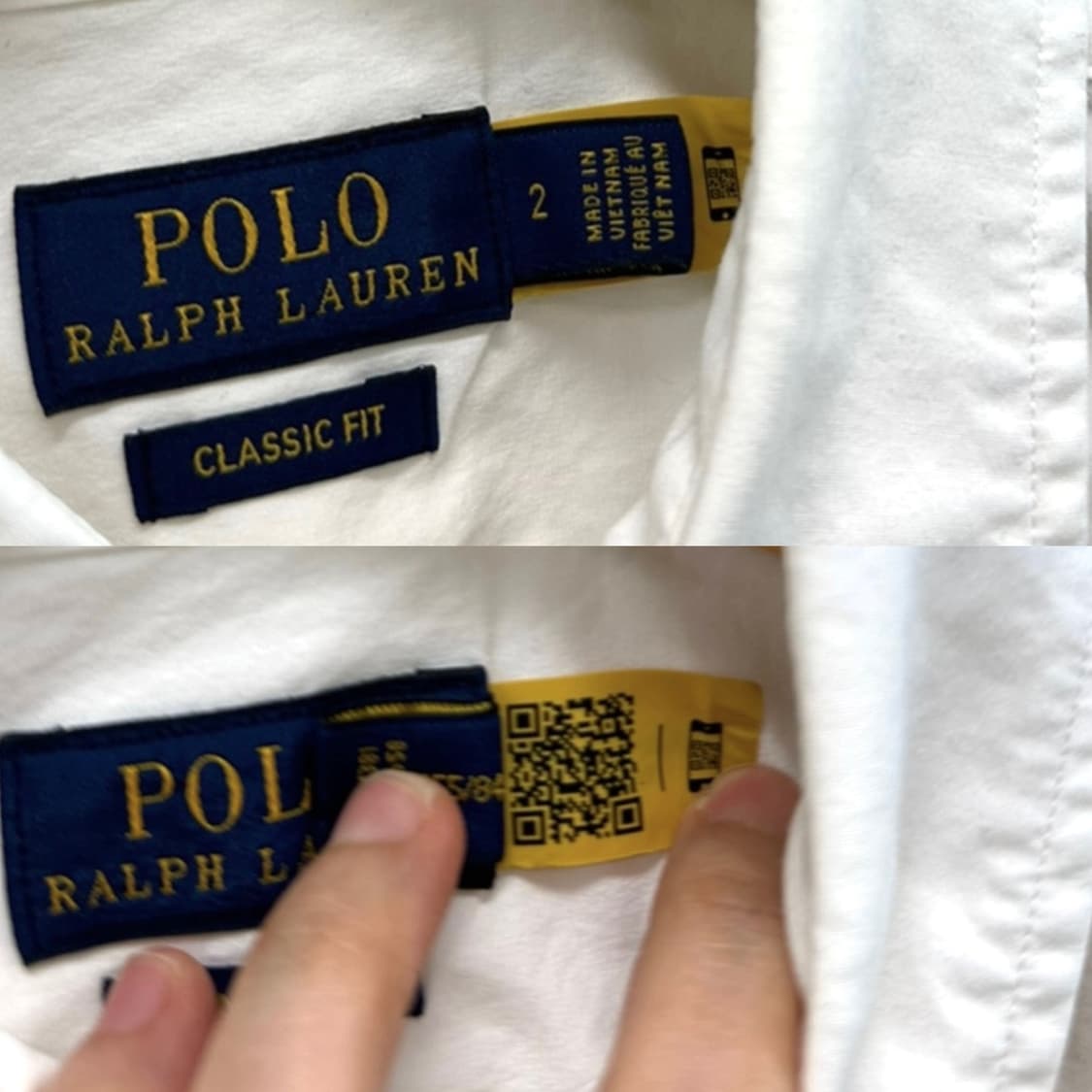 폴로 클래식핏 옥스포드 셔츠 화이트 (2/여성S추천) 상품이미지8