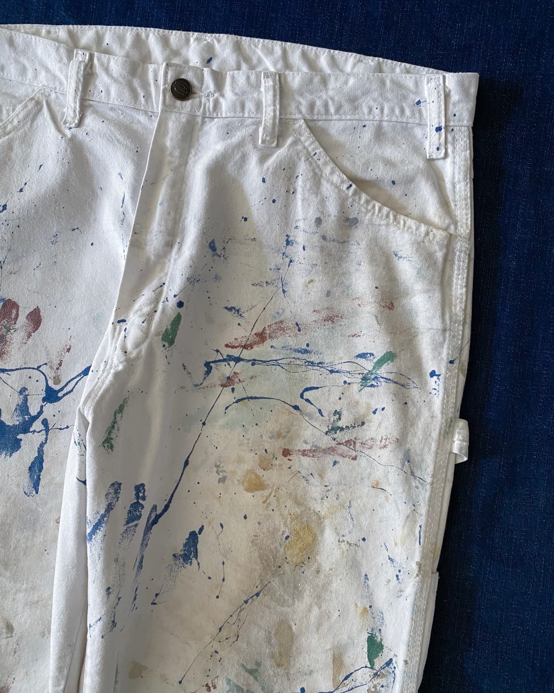 디키즈 화이트 카펜터 페인터 워크 팬츠 YC-028 상품이미지4