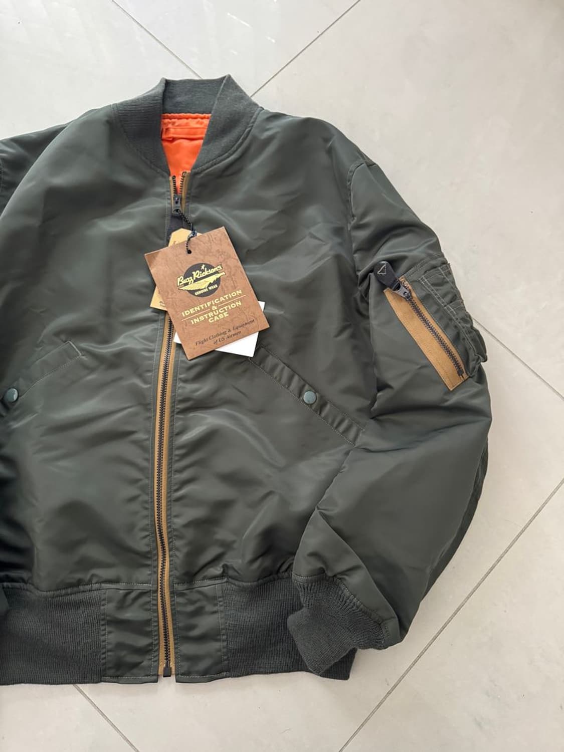 AVIATION JUMPER H형 항공 점퍼 상품이미지5