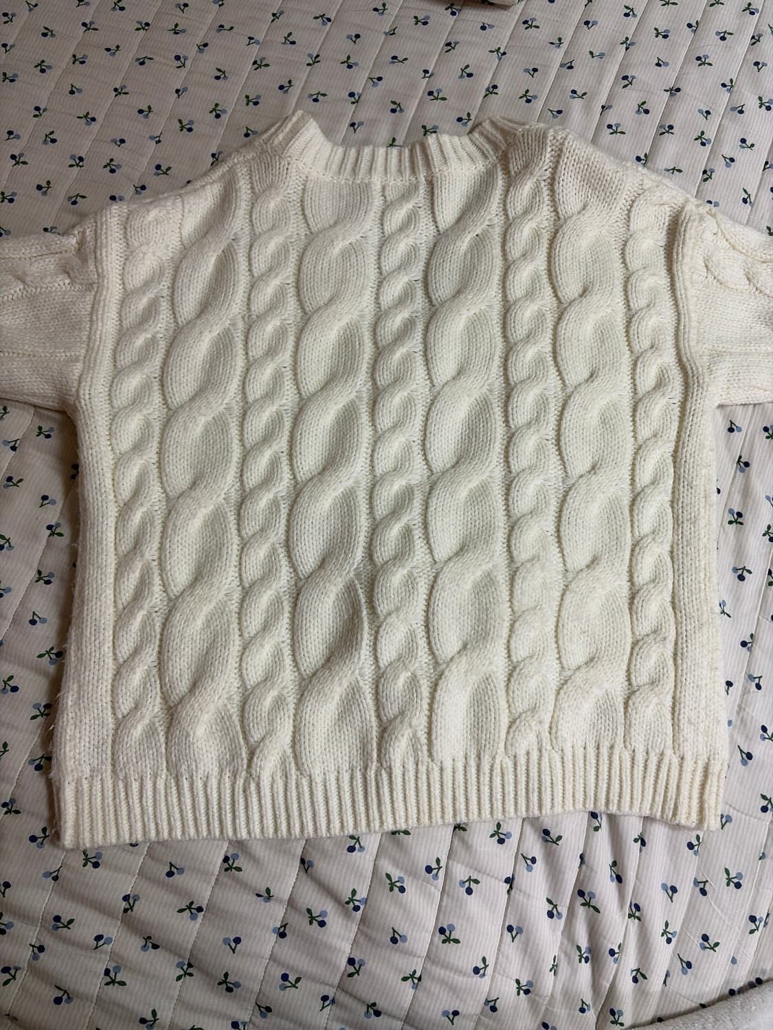 꽈배기 니트 가디건 상품이미지2