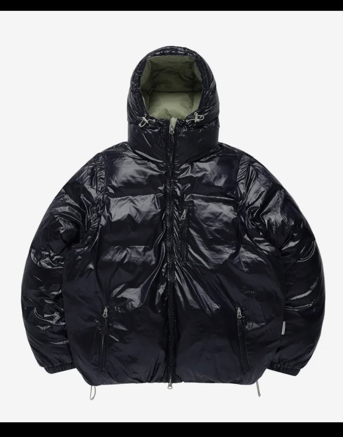 더바이닐하우스 리버시블 패딩 M 상품이미지2