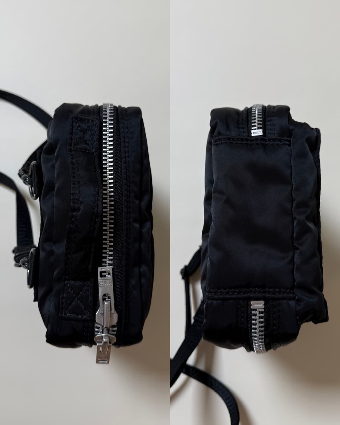 (신형) PORTER 포터 탱커 스퀘어 숄더백 블랙 상품이미지7