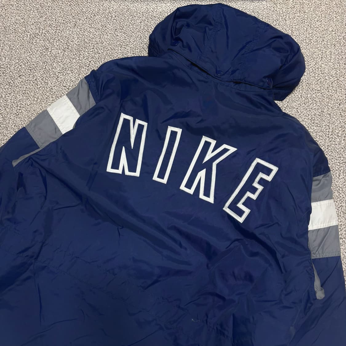 [택포] Nike 나이키 올드스쿨 스우시 롱 패딩 바람막이 [A] 상품이미지1