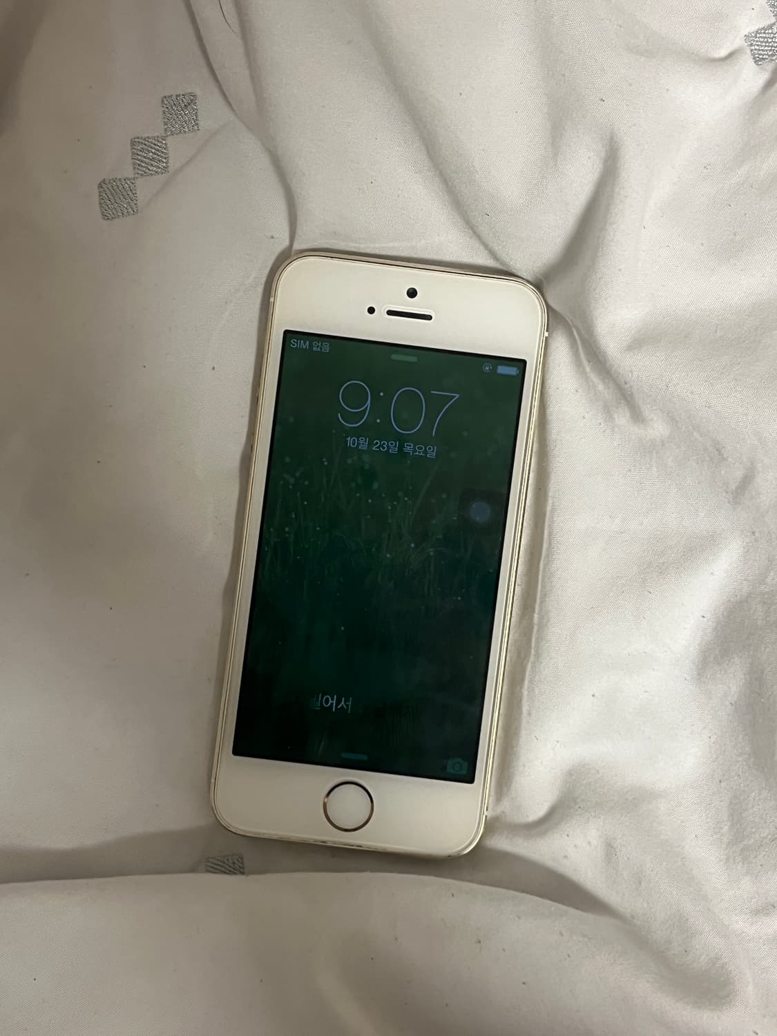 아이폰5s 16기가 골드 사진용 ! 상품이미지2