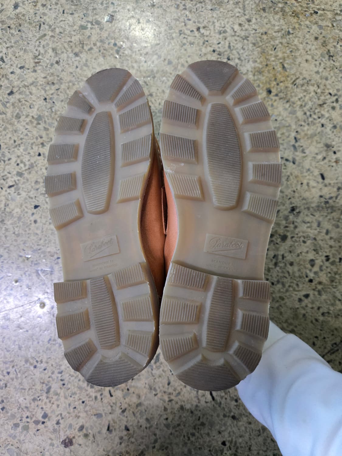 파라부트 로퍼 브라운 가죽 슈즈 상품이미지5