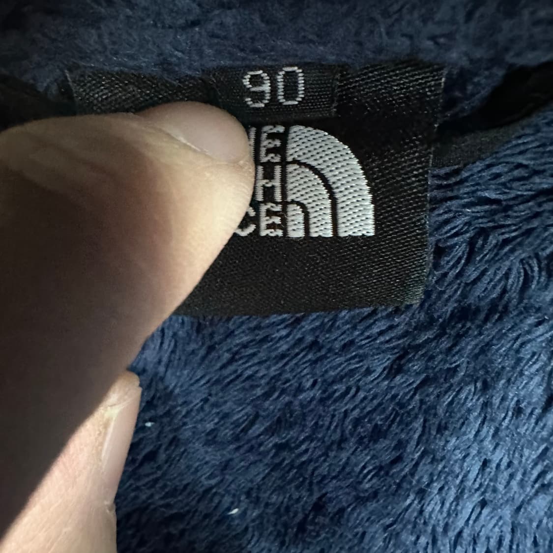 90 노스페이스 여자 털 후리스 집업 자켓 상품이미지4