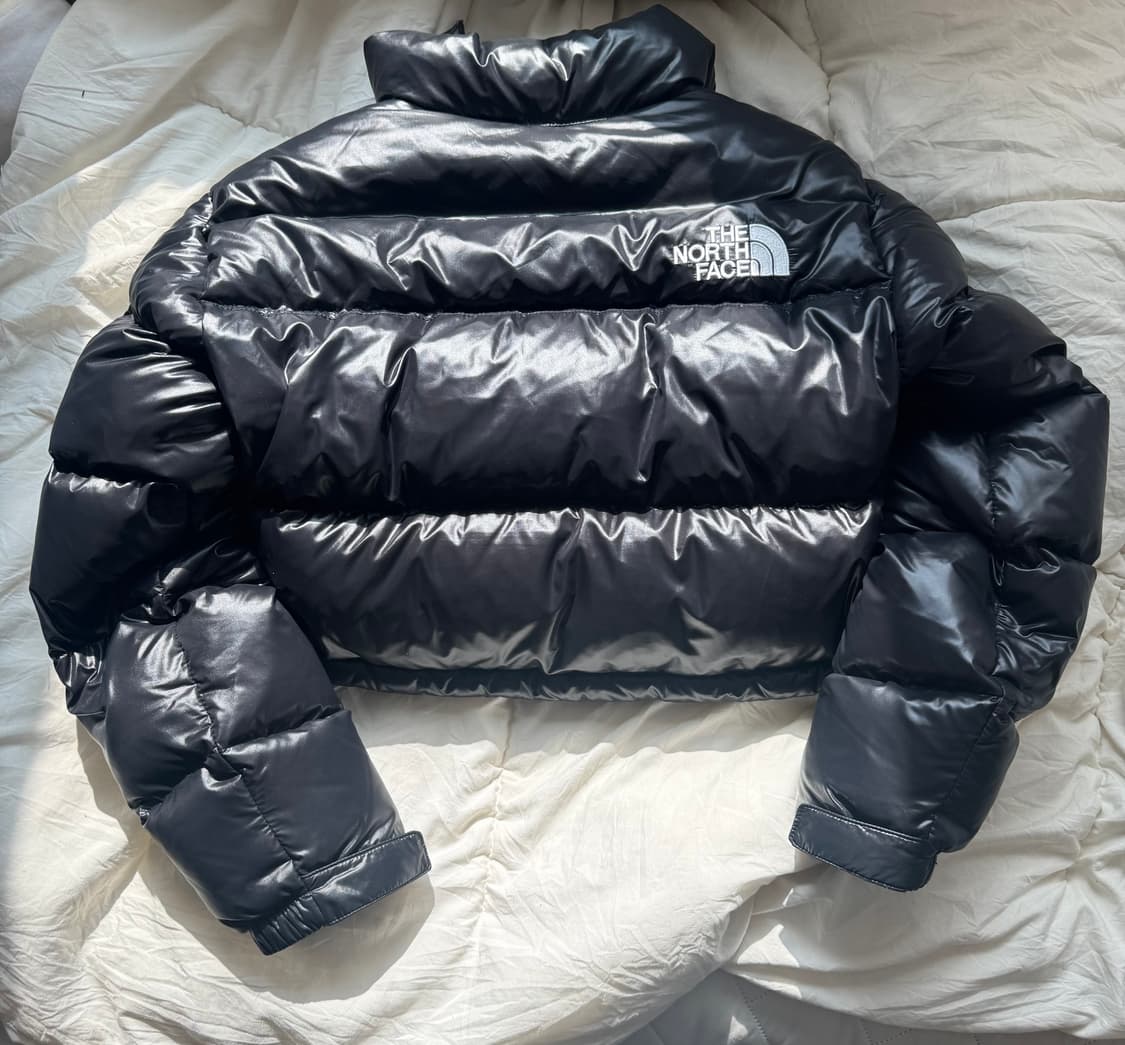 (W) 노스페이스 눕시 숏 자켓 TNF 블랙 상품이미지4