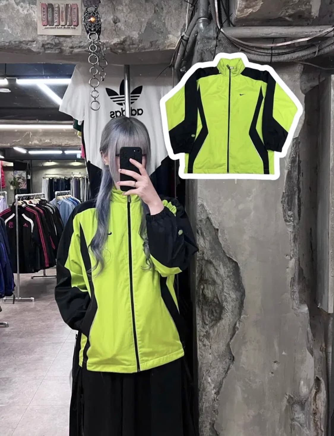 나이키 점퍼 그린  #csz3211 상품이미지1