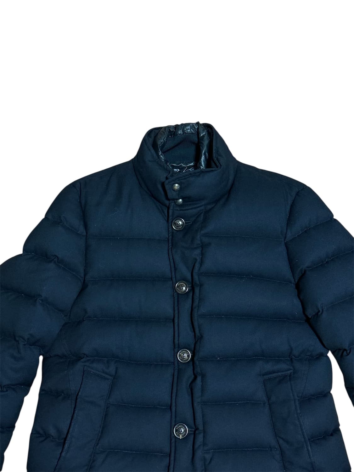 [3] 몽클레르 발리에르 네이비 울 패딩코트 상품이미지3