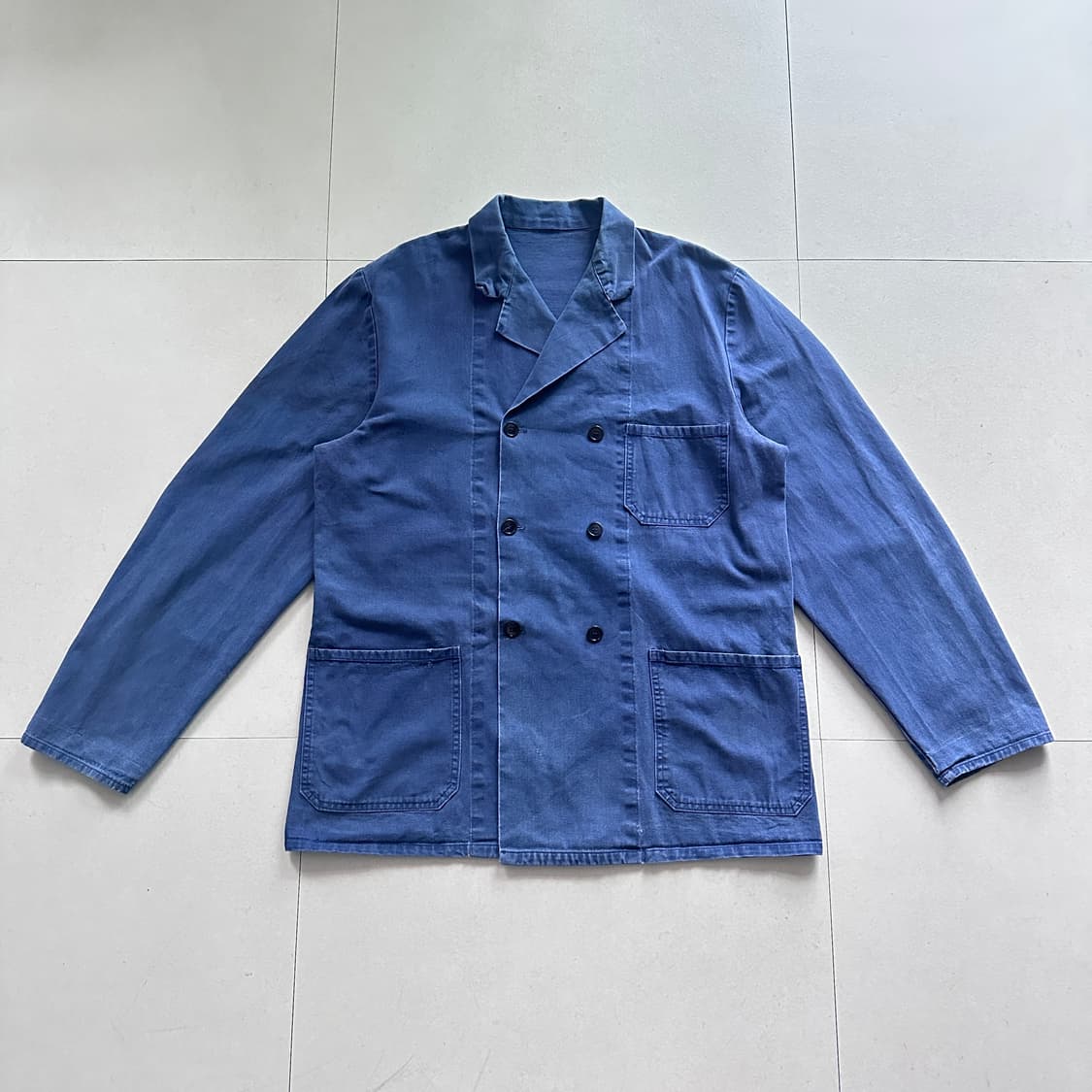 80s 프렌치 더블 브레스트 워크 자켓 105 상품이미지1