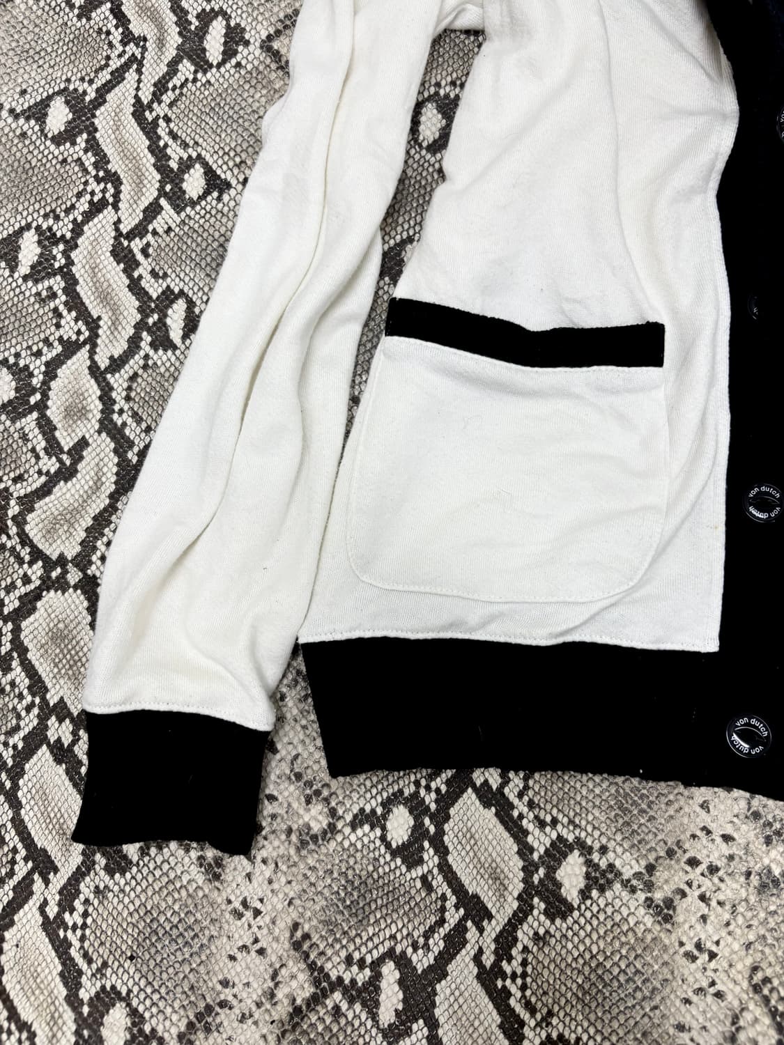 “Vondutch” Skull&Wings Back Print Punk  상품이미지4