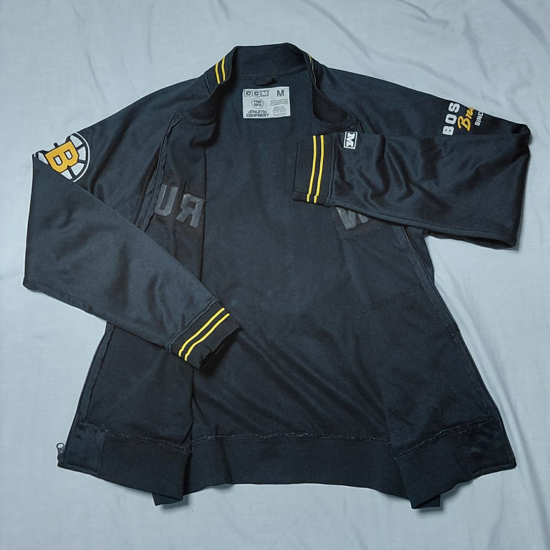 [NHL 정품] CCM 보스턴 브루인스 자수 트랙 재킷 (M) 상품이미지7