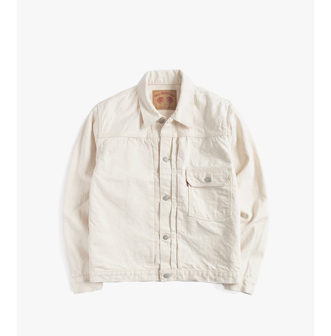 (42) 풀카운트 2107ec 에크루 데님자켓 상품이미지1