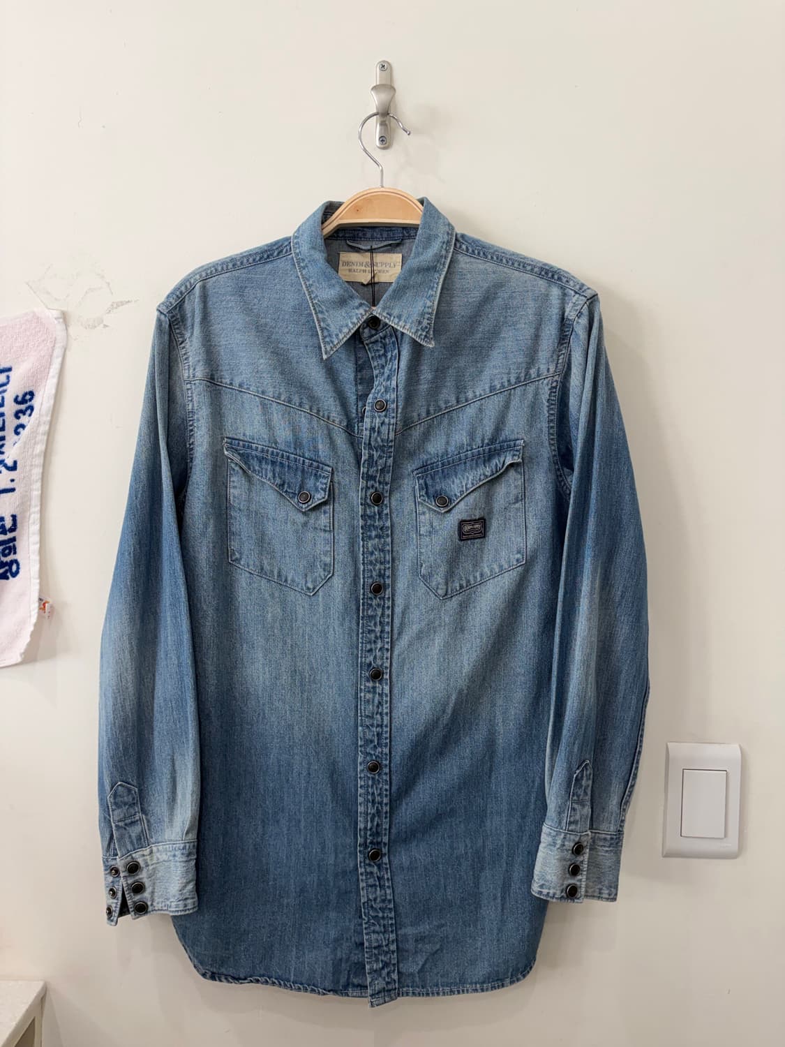 197. 데님앤서플라이 데님셔츠 청셔츠 상품이미지1
