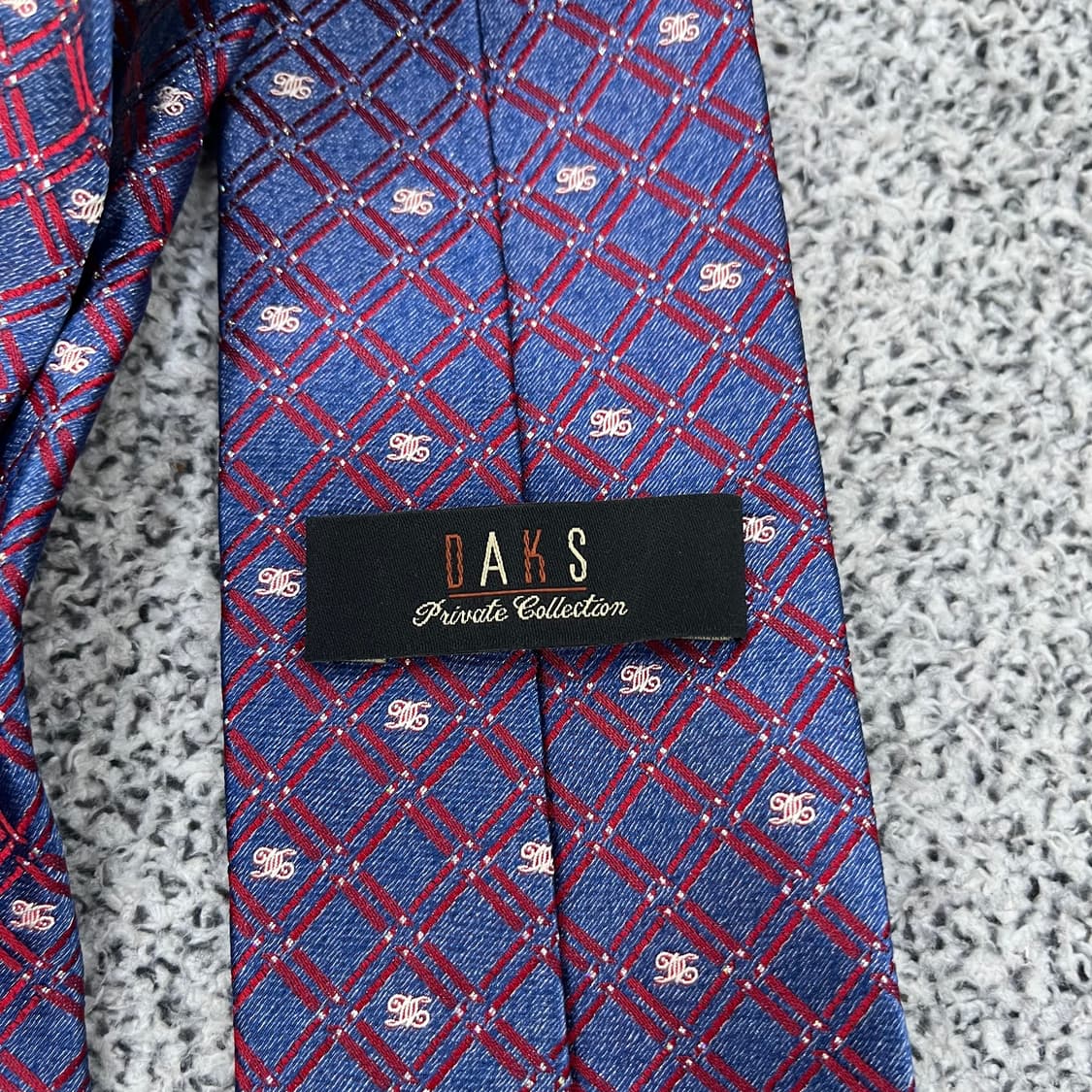 F 닥스 패턴 넥타이 0408M 상품이미지3