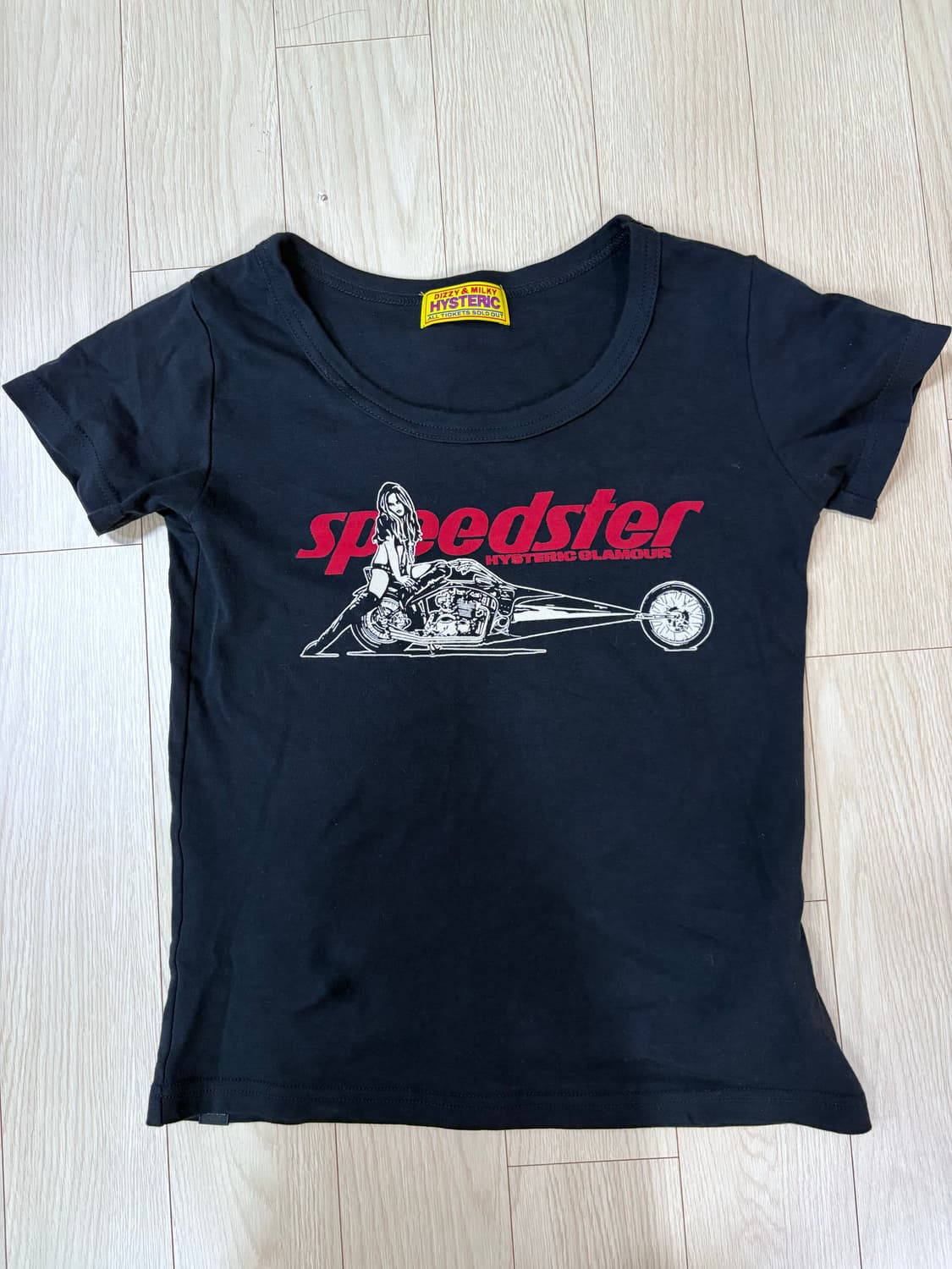 히스테릭 글래머 speedster 반팔 티셔츠 상품이미지1