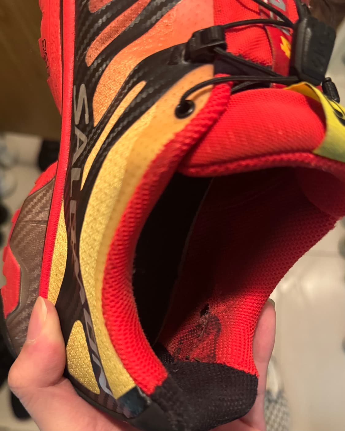 살로몬 xt-4 og 275 43 신발 레드 상품이미지9