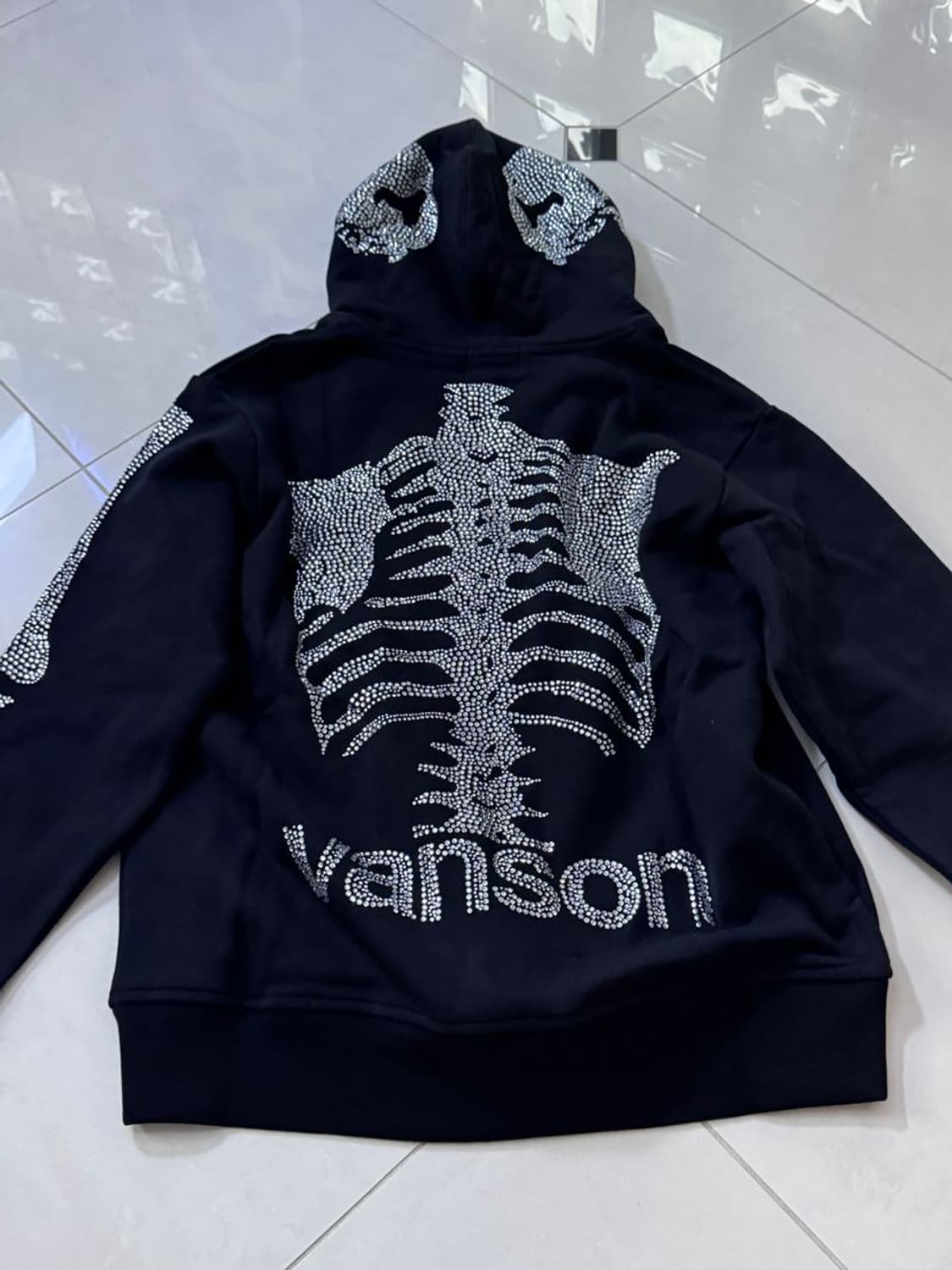 50TH STONE ZIP HOOD 스톤 지퍼 후드티 NVSZ-2411 상품이미지8