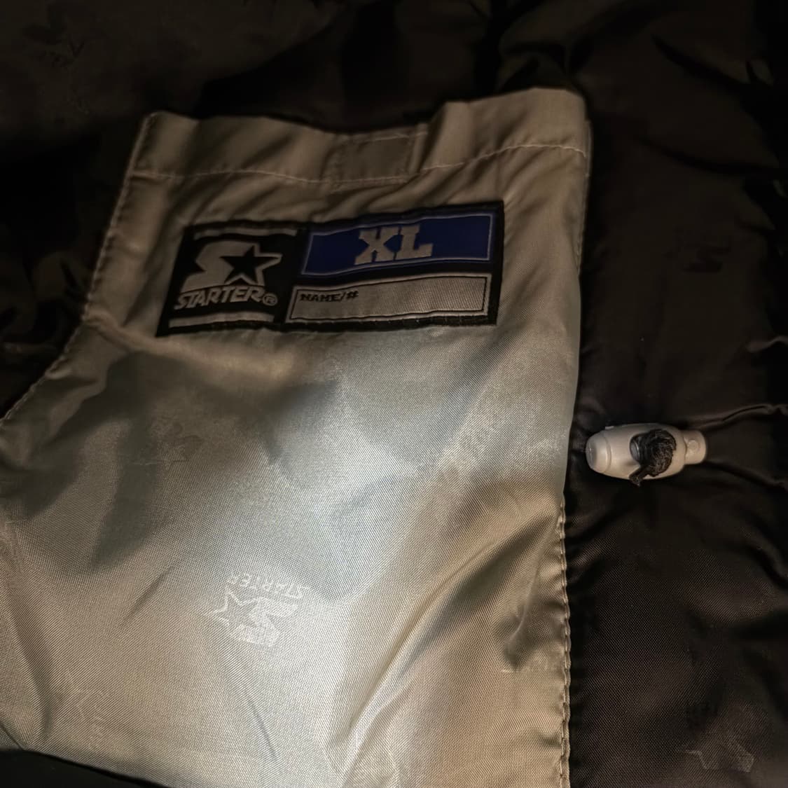 90s starter 스타터 NFL 레이더스 패딩 점퍼  상품이미지3