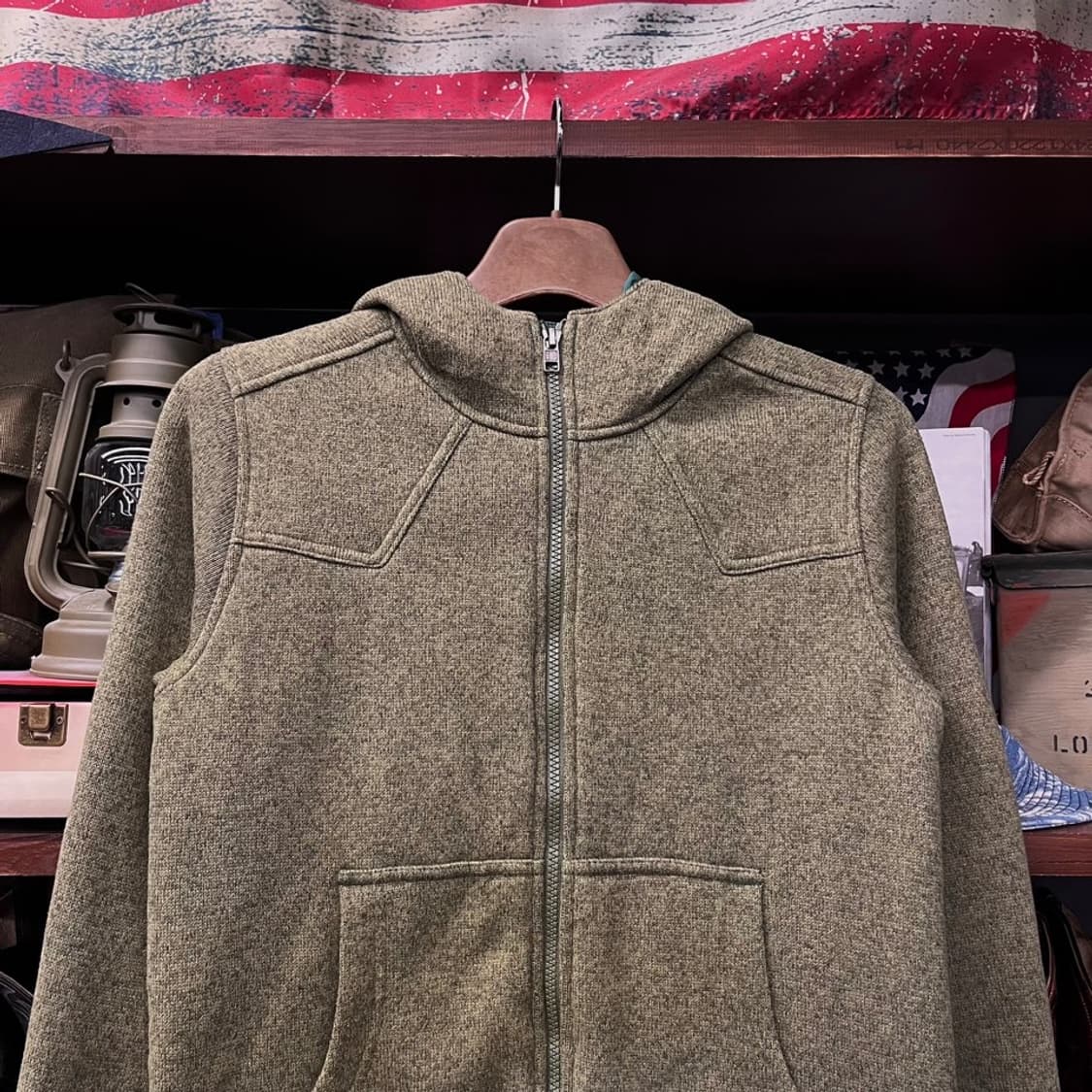 FA14 파타고니아 퀼팅 라이닝 플리스 후디 집업 자켓 N467 상품이미지3