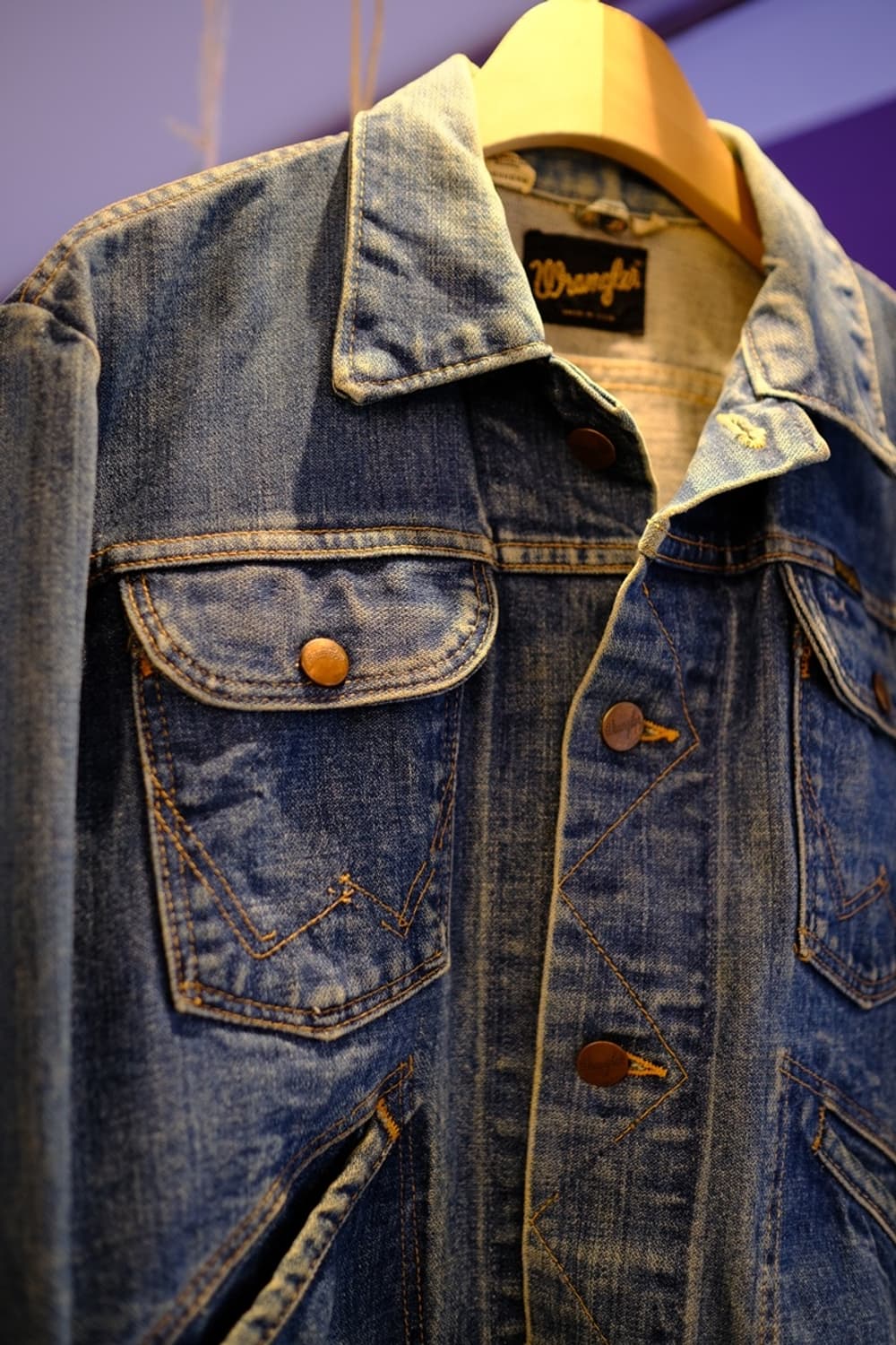 Wrangler 데님 트러커자켓 상품이미지3