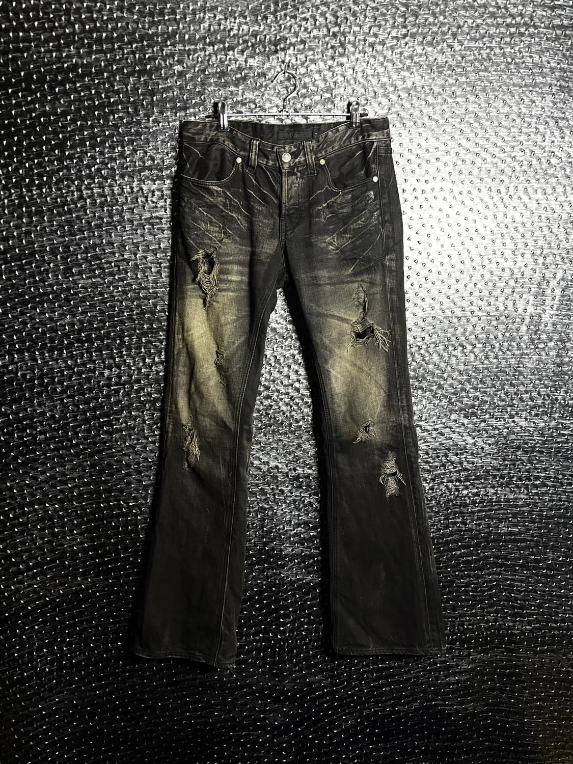 Fuga 세미 플레어 데미지진 상품이미지1