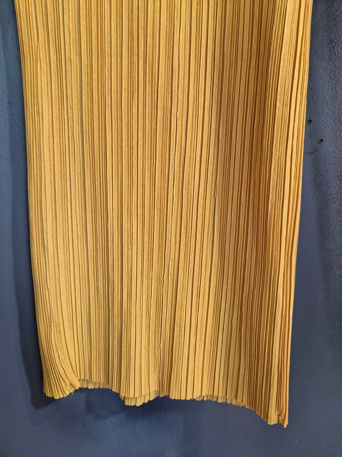 겨자색 플리츠 바지 55 66 상품이미지4