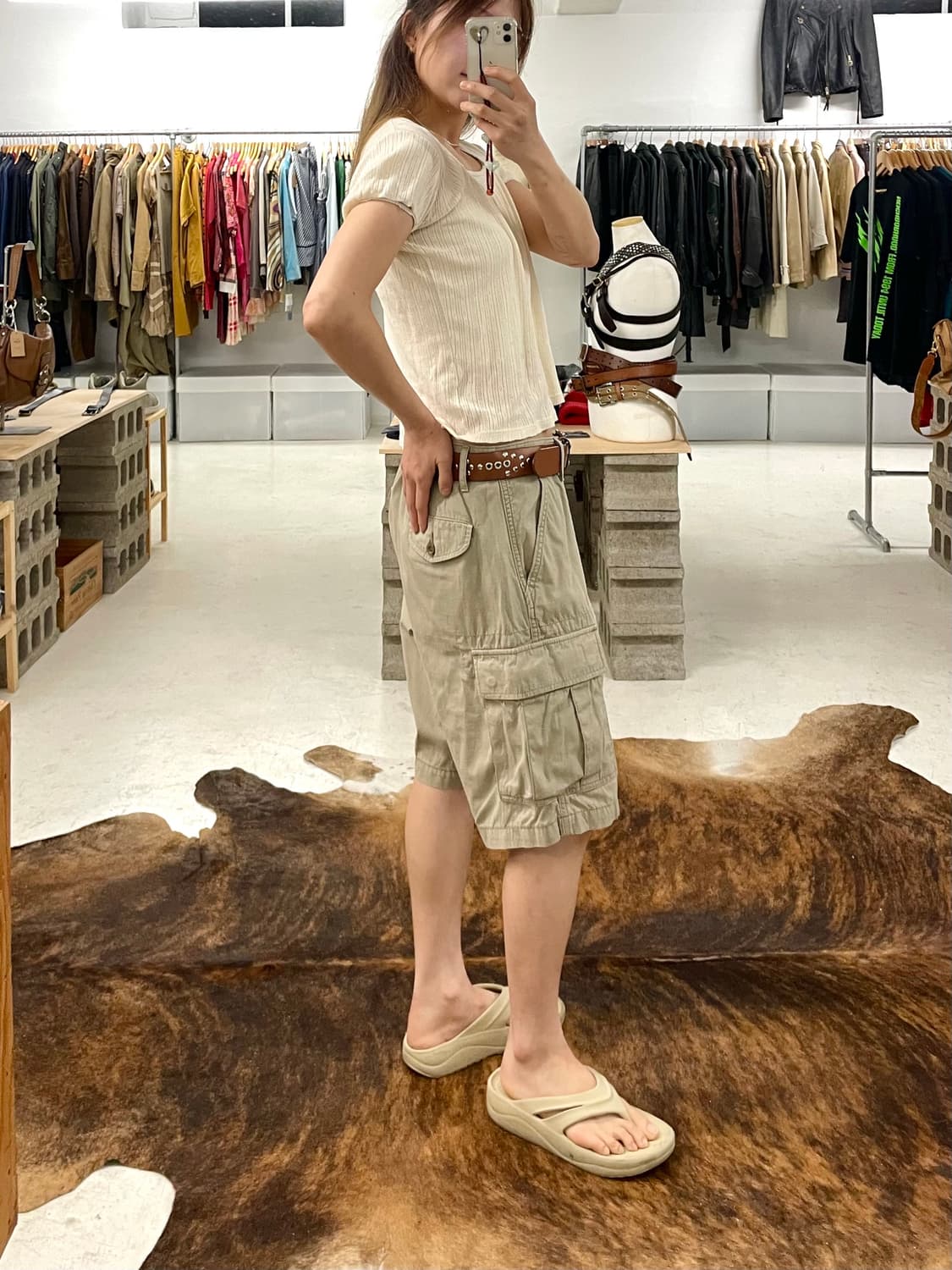 LEVI'S cargo half pants 리바이스 카고 하프팬츠 상품이미지3