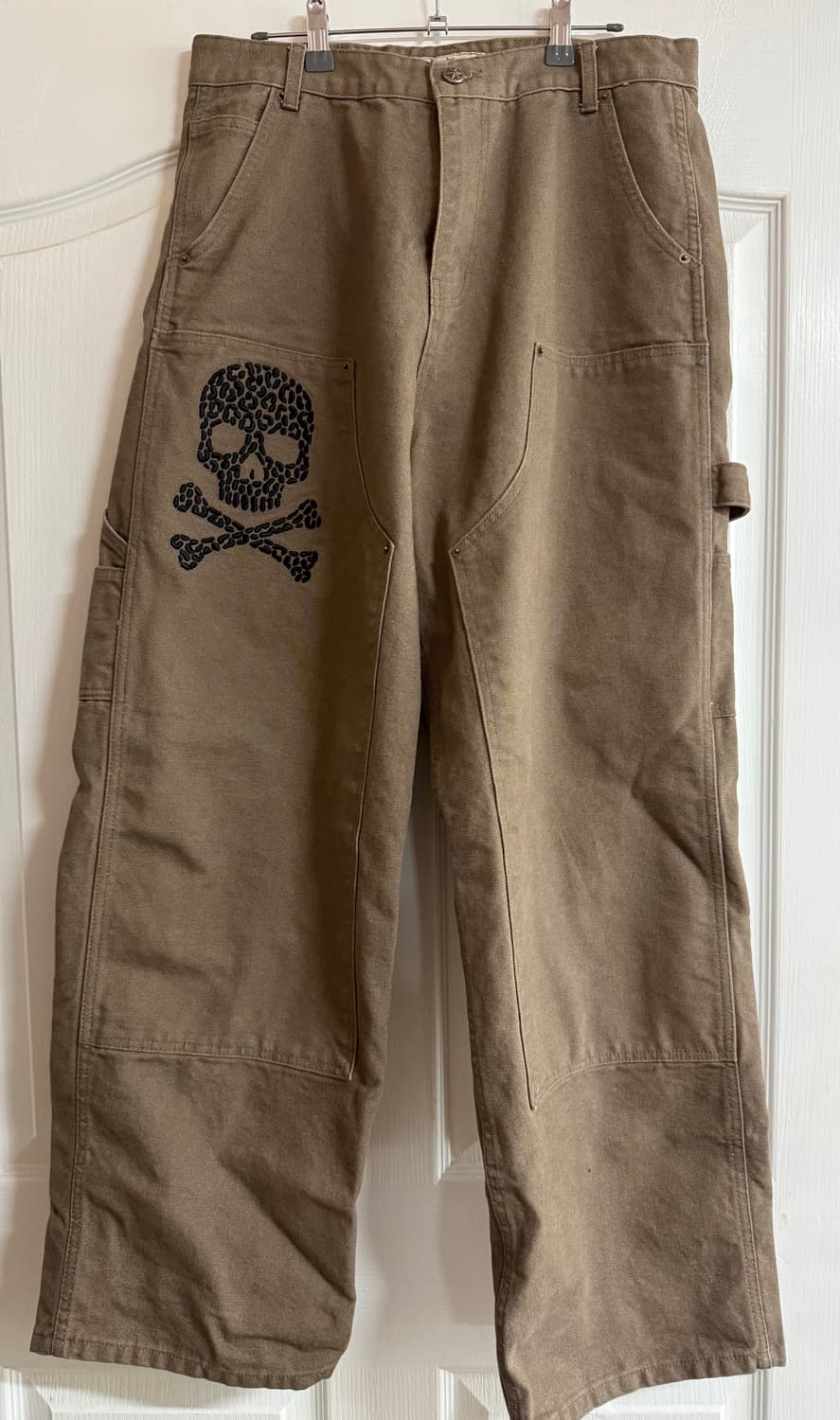 아오이로 더데스오브크롬 더블니 팬츠 - Mocha Brown (1) 상품이미지3