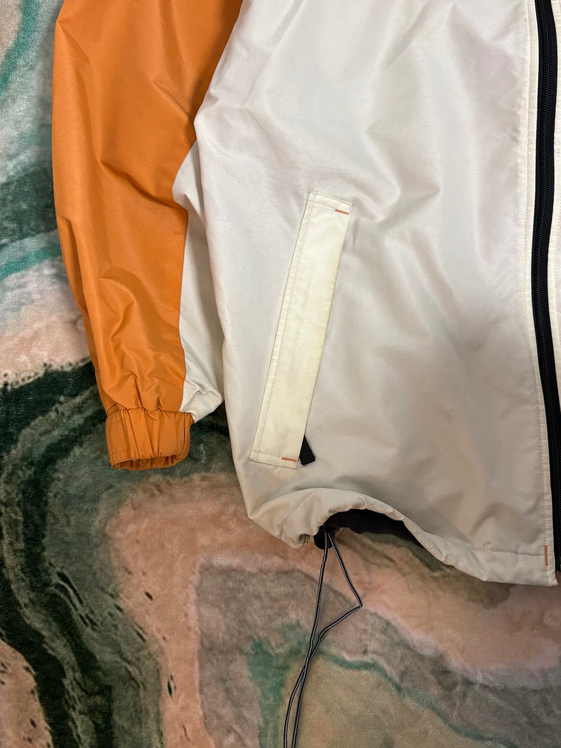 퀵실버 올드스쿨 배색 바람막이 자켓 상품이미지7