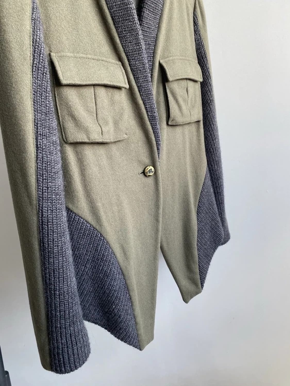 Kostas Murkudis 울캐시미어 패널 자켓 상품이미지3