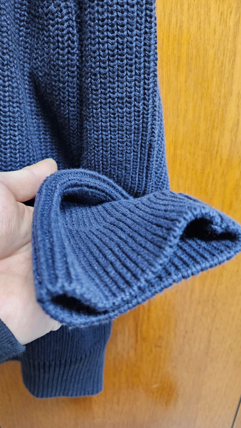 ARKET 아르켓 네이비 니트 상품이미지6