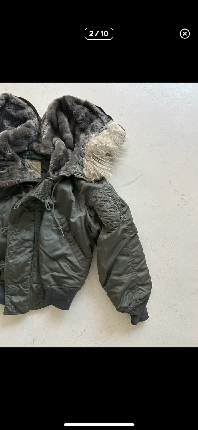 70‘s U.S Air force N-2B Flight Jacket 상품이미지2