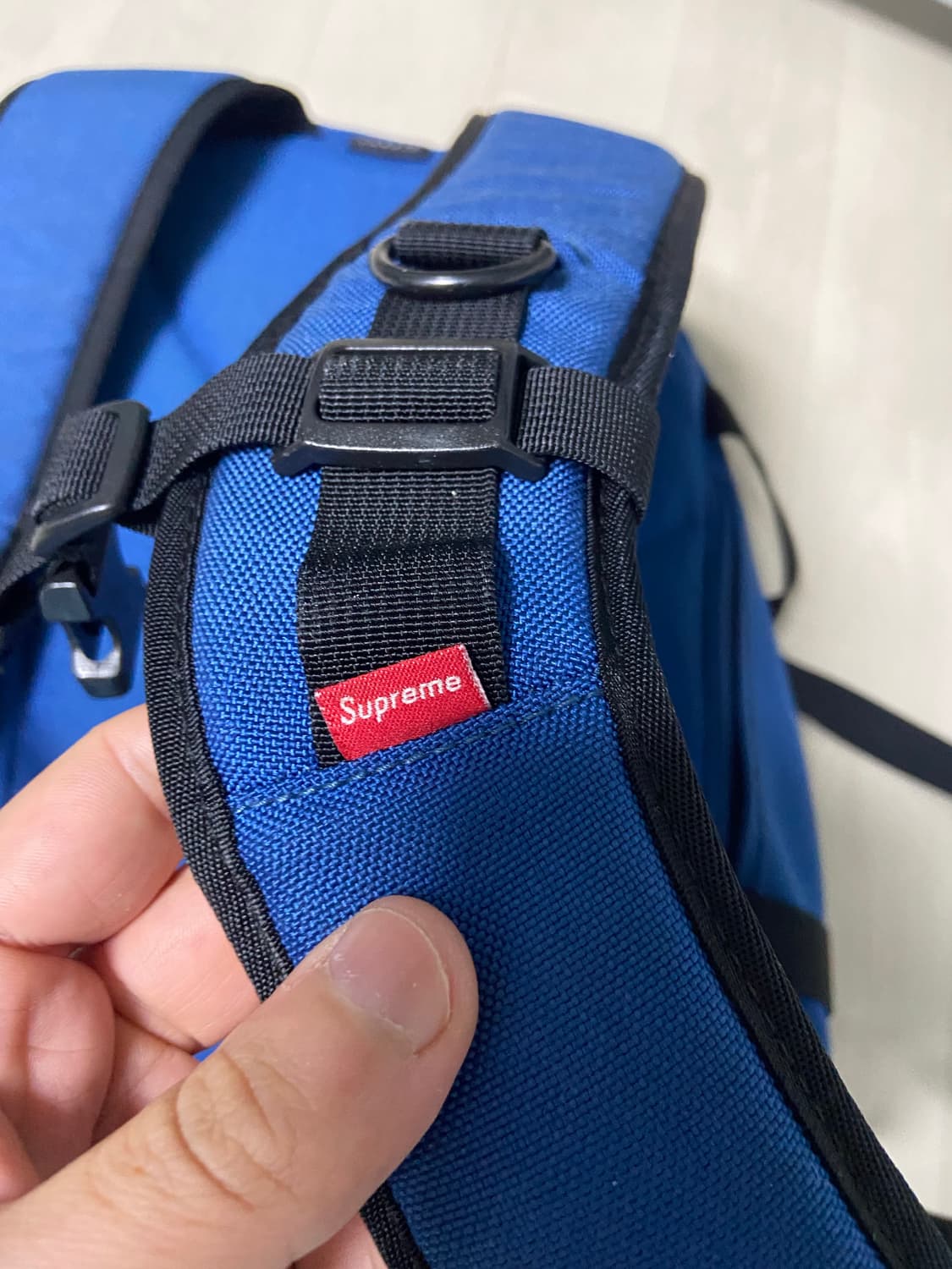 [봄가방 추천] 슈프림 12ss 오메가32 백팩 블루 상품이미지7