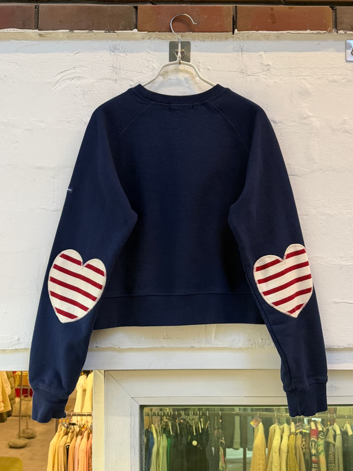 Saint James 세인트제임스 봉봉쁘띠 하트패치 맨투맨 XS 상품이미지6