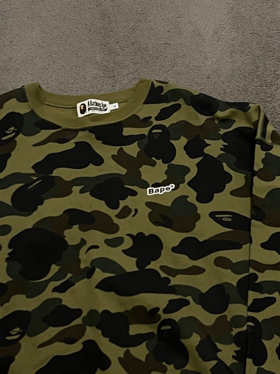 베이프 1st 카모 크루넥 처분  상품이미지2
