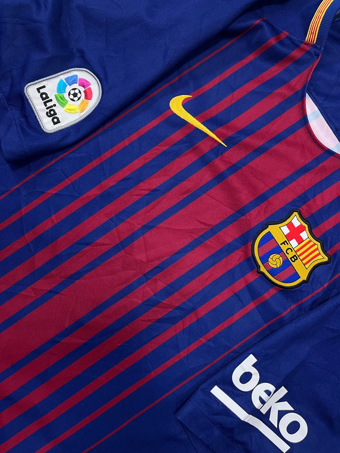 나이키 17-18 FC 바르셀로나 홈 리오넬 메시 상품이미지4