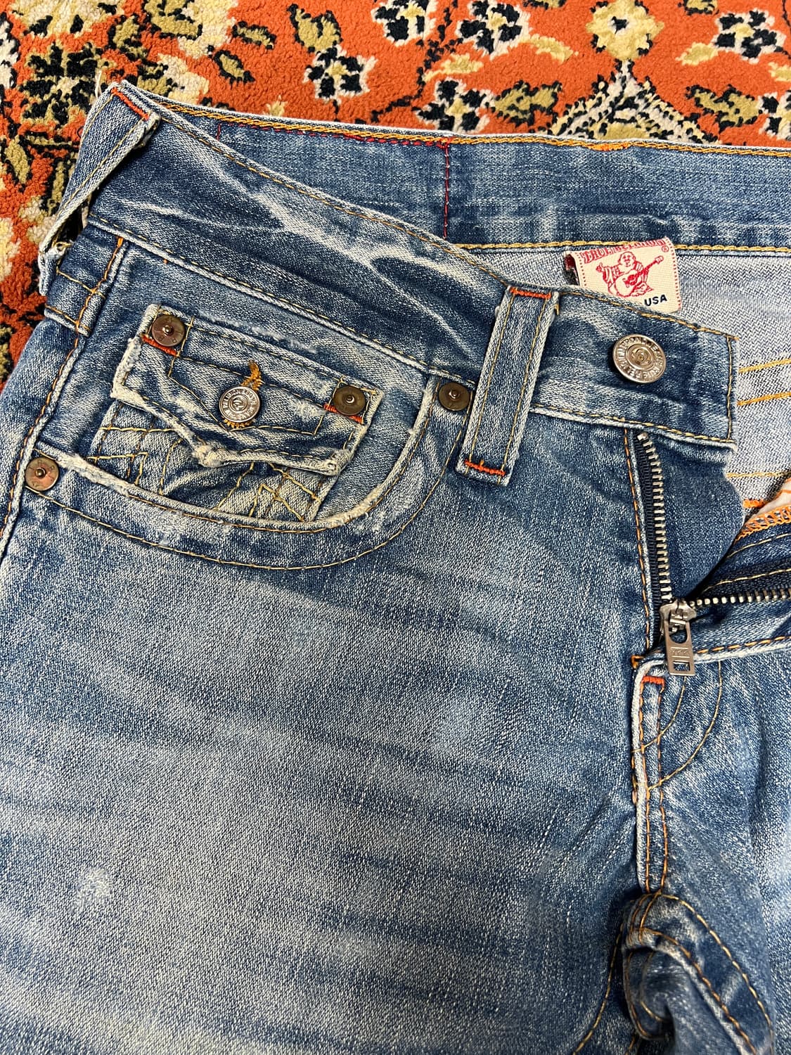 [28] True Religion 트루릴리전 빈티지 조이 부츠컷 데님팬츠 상품이미지3