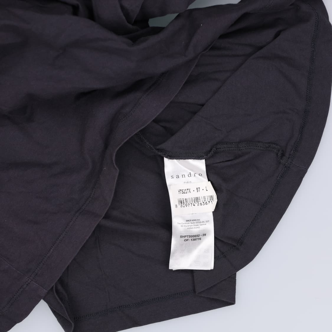 L 산드로 라운드 반팔티 0303H1 상품이미지5