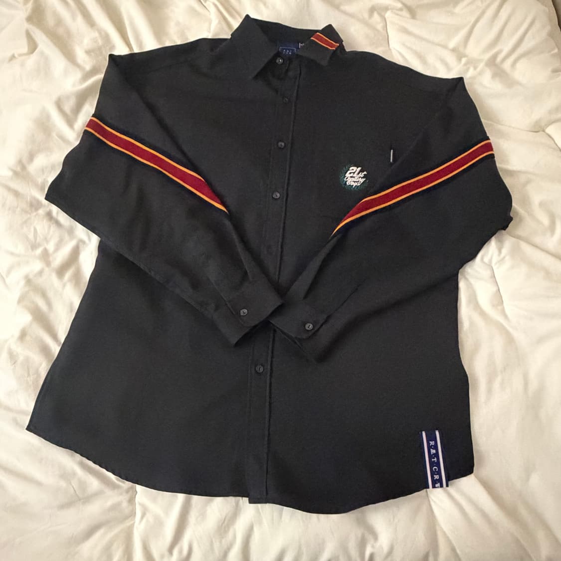 로맨틱크라운 블랙 빈티지 셔츠 상품이미지2