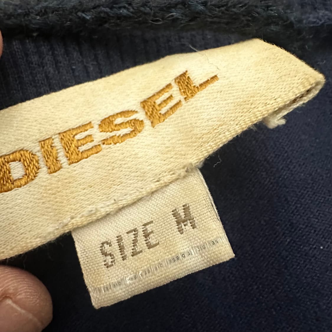 DIESEL 디젤 케이블 알파카 니트 M 상품이미지4