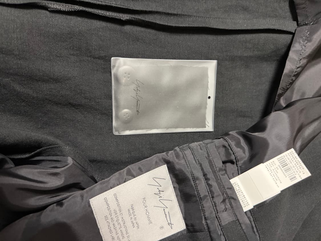 Yohji Yamamoto Pour Homme 2008 아카이실크 자켓 상품이미지3