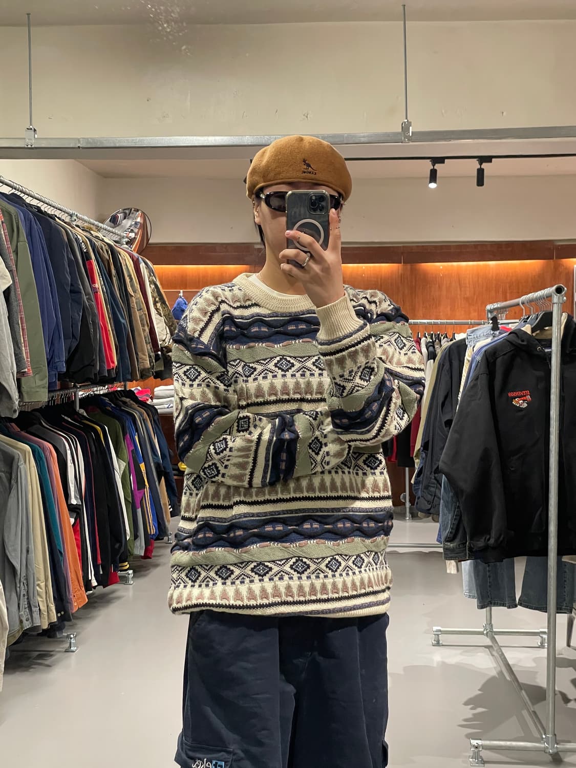 빈티지 케이블 니트   상품이미지2