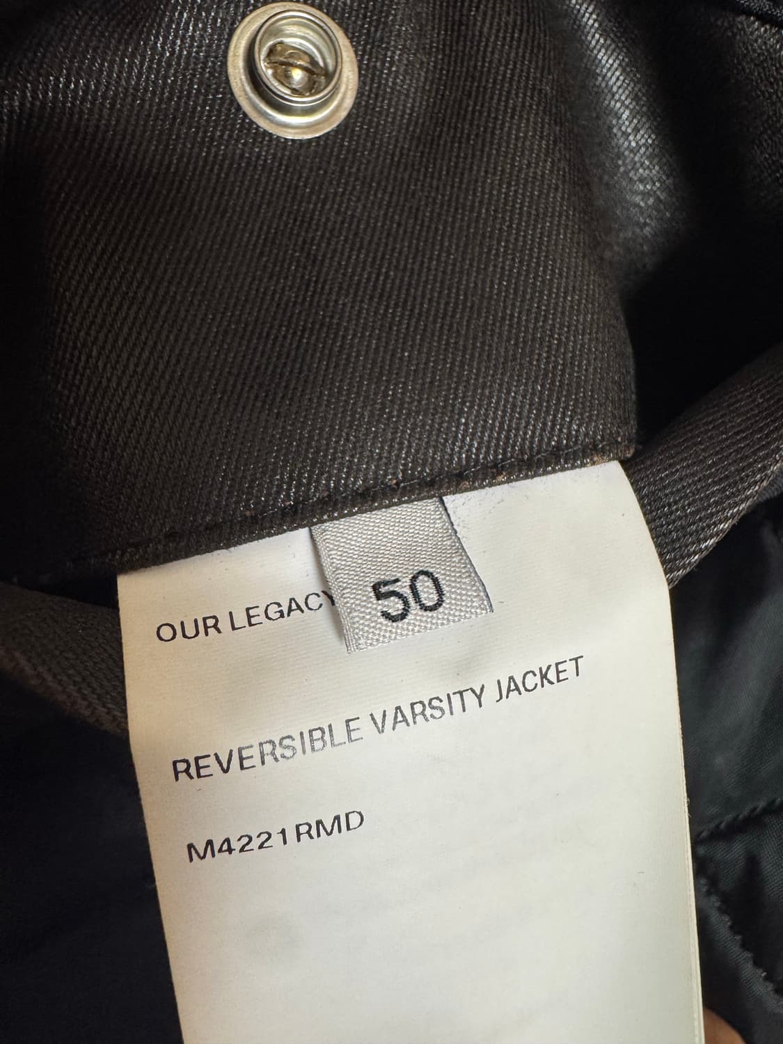 아워레가시 리버시블 바시티 자켓 상품이미지6