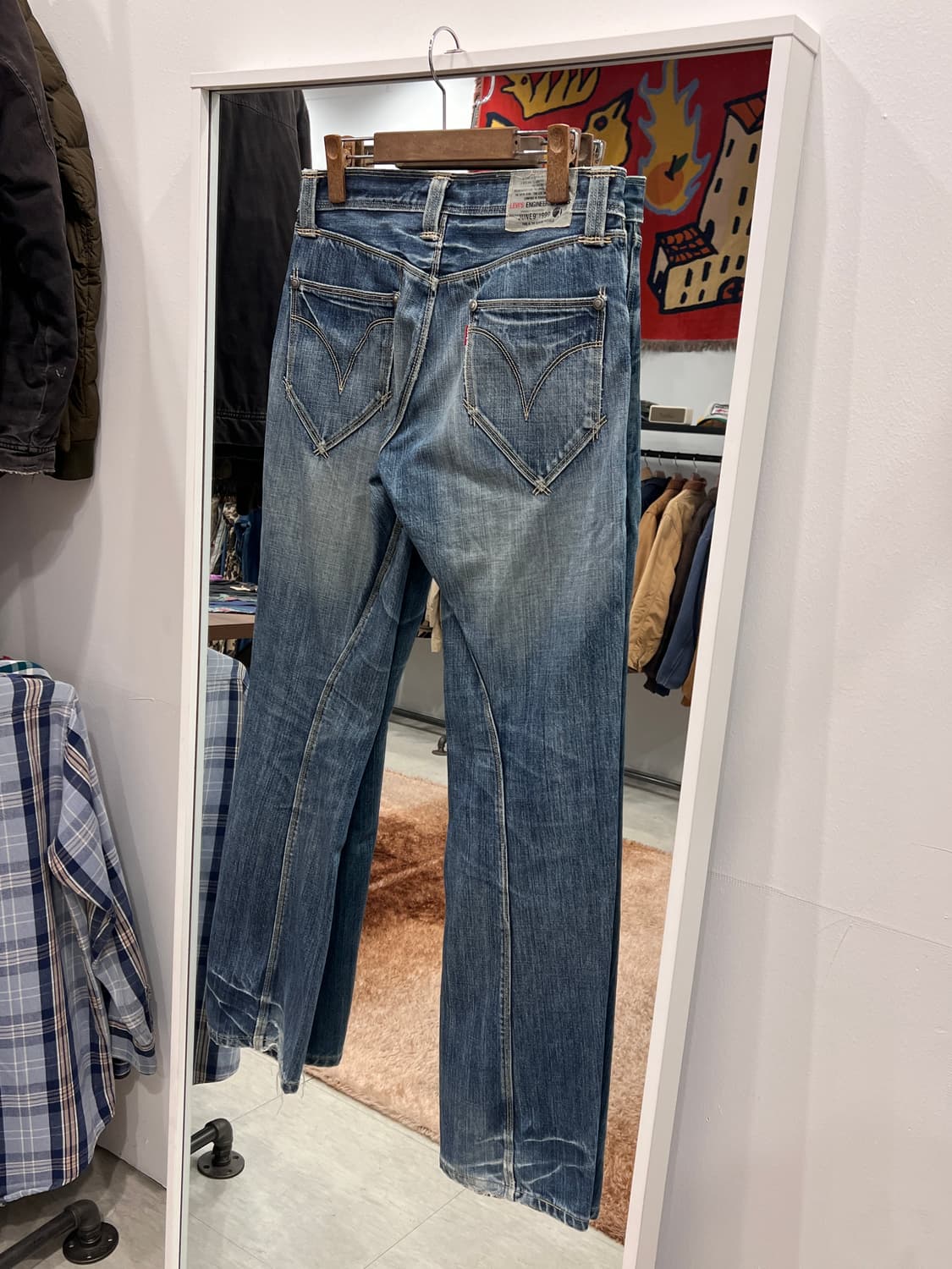 00s Levis 리바이스 엔지니어드 데님 팬츠 (30inch) 상품이미지4