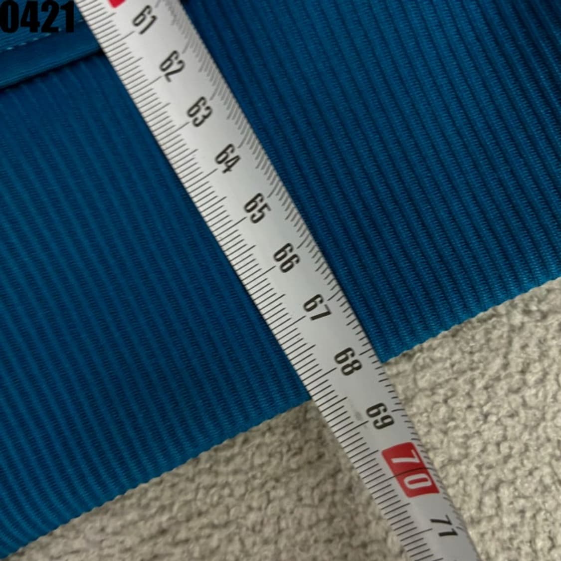 아디다스 파이어버드 져지 집업 트랙탑 블루/오렌지 100 상품이미지5