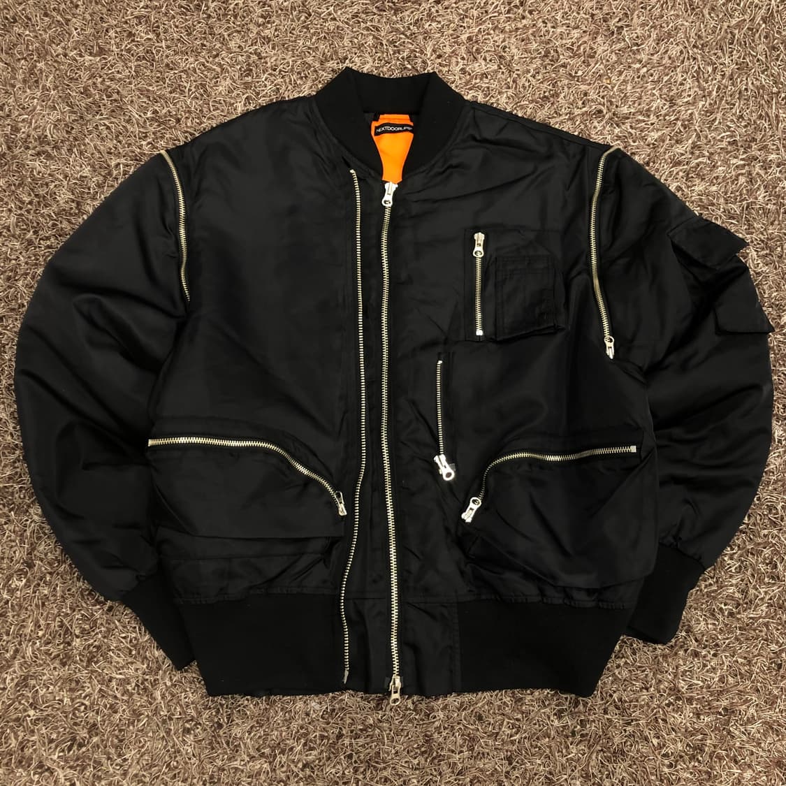 넥스트도어립스 Half N Half MA-1 봄버 마원 항공점퍼 상품이미지1